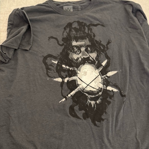 WWE Bray Wyatt Fiend Lantern T-Shirt Glow in the Dark. Gray Size XXL - Picture 1 of 6